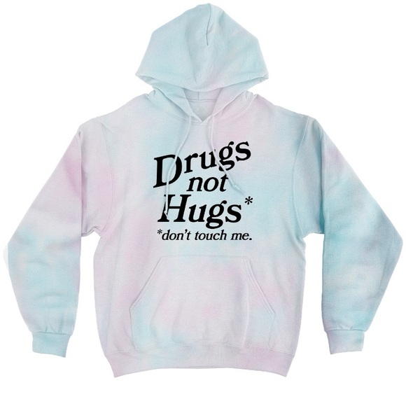 Funny Tie Dye Hoodie - Picture 1 of 4